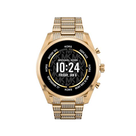 michael kors smart laikrodis|Michael Kors Men's or Women's Gen 6 44mm Touchscreen .